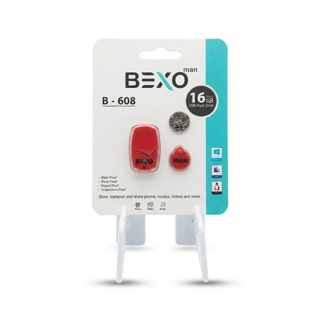 BEXO-B608-16GB-RED