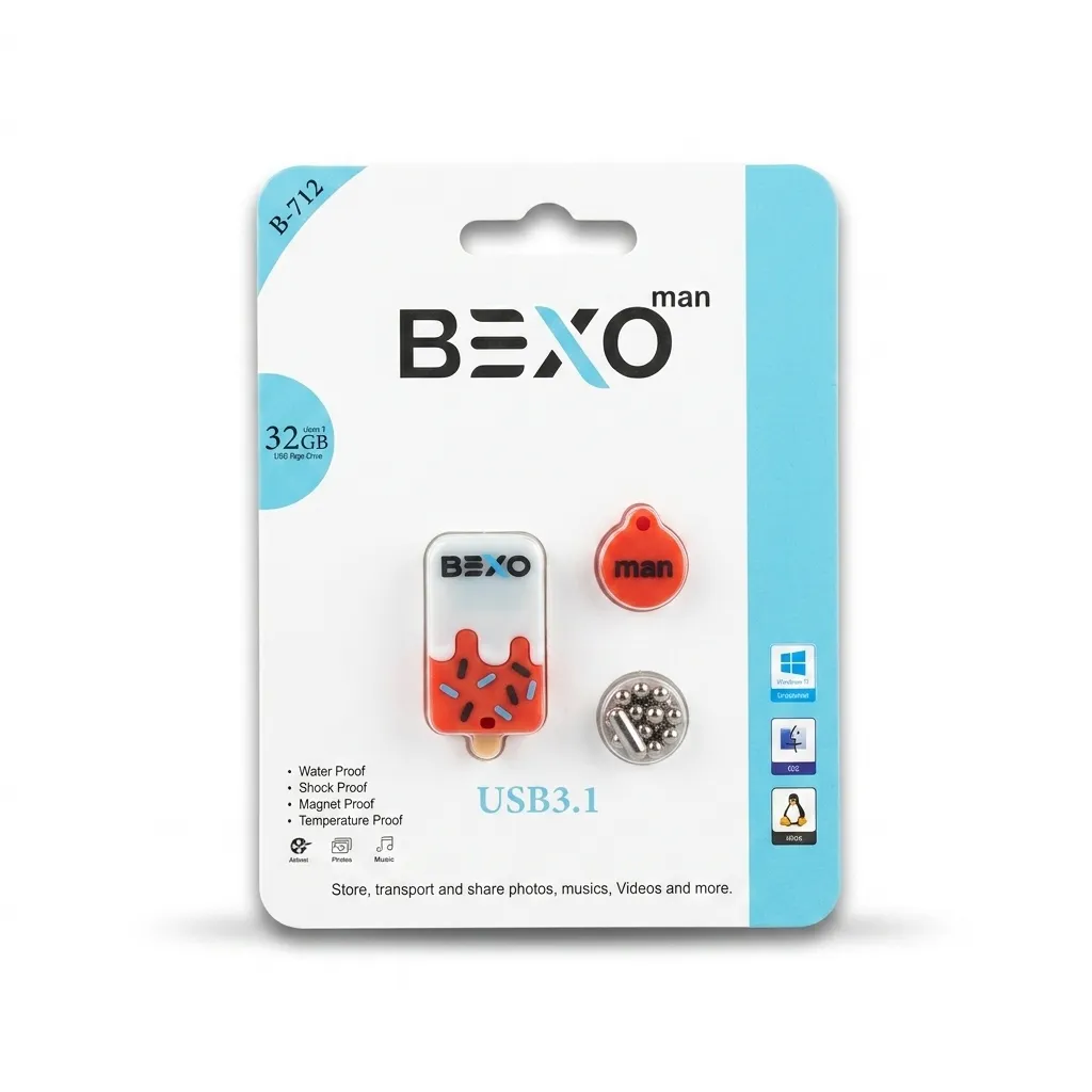 BEXO-B712-32GB-RED