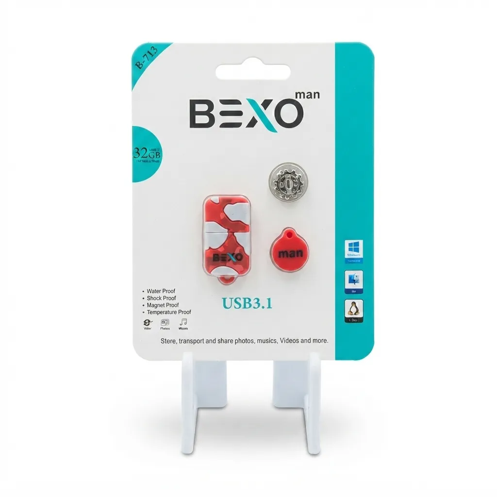 BEXO-B713-32GB-RED