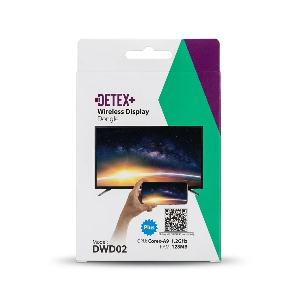 دانگل انتقال تصویر HDMI دتکس پلاس مدل DWD-02