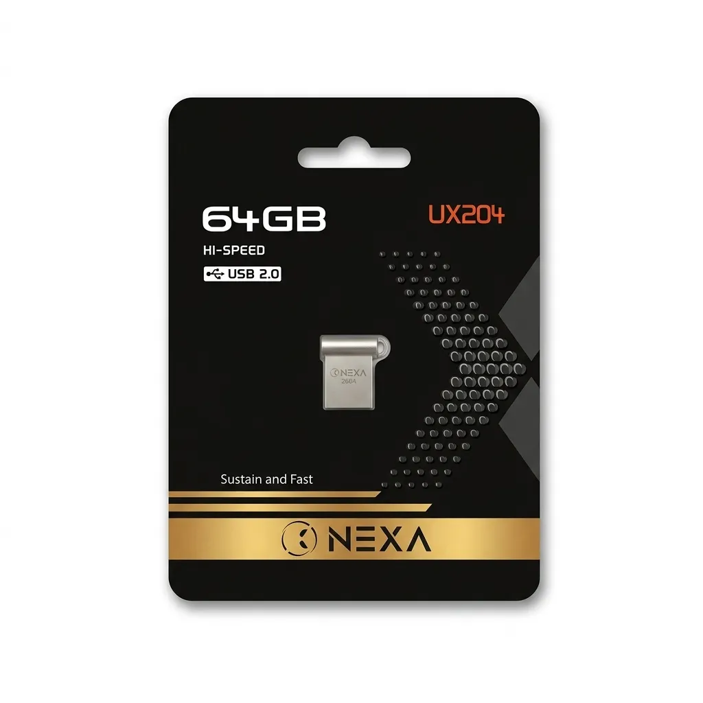 فلش مموری نکسا مدل UX204 ظرفیت 64 گیگابایت USB2.0