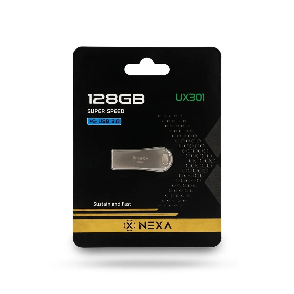 فلش مموری نکسا مدل UX301 ظرفیت 128 گیگابایت USB3.0