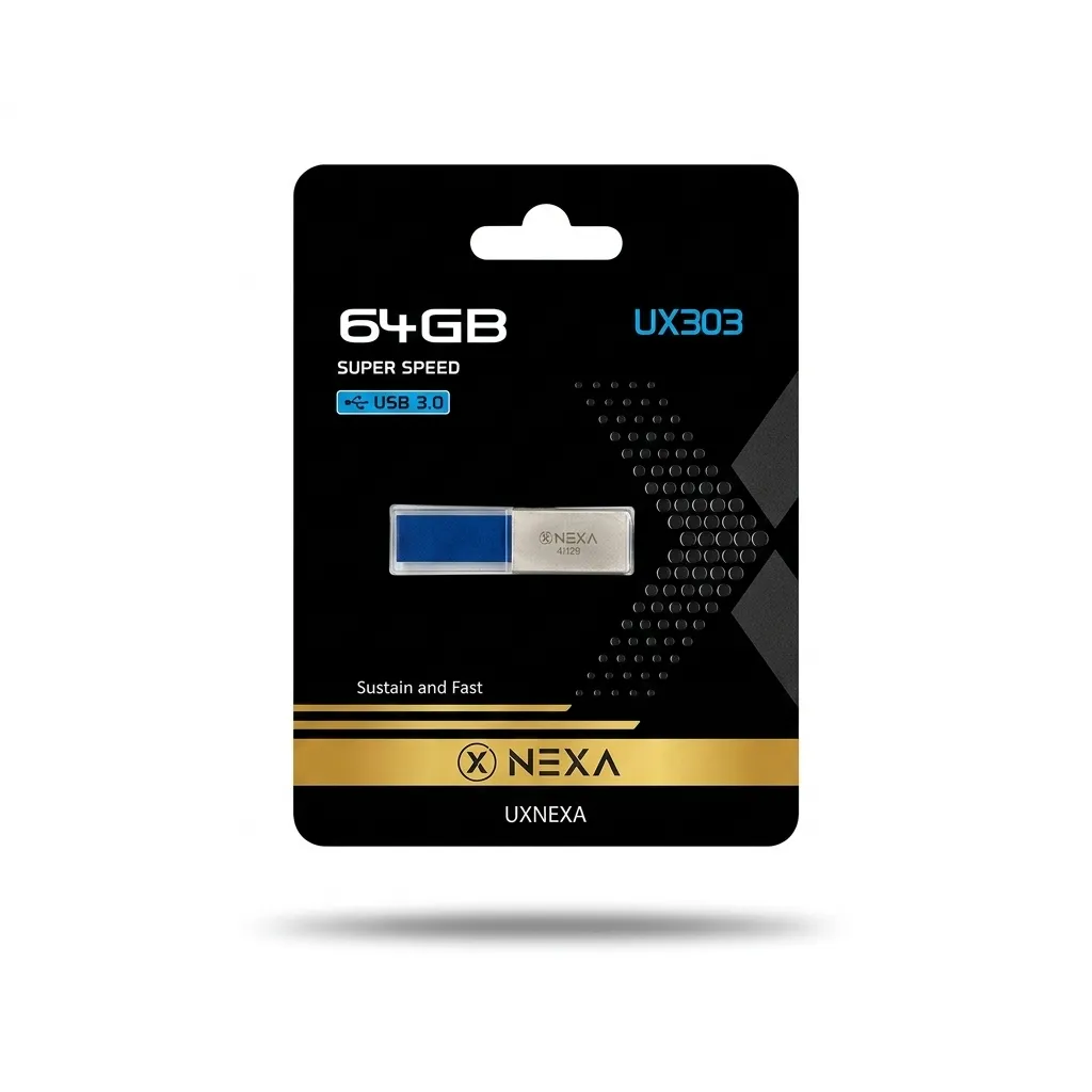 فلش مموری نکسا مدل UX303 ظرفیت 64 گیگابایت USB3.0