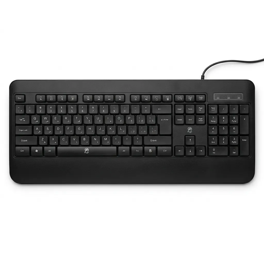 کیبورد RGB سیم دار پی نت مدل KB-1400