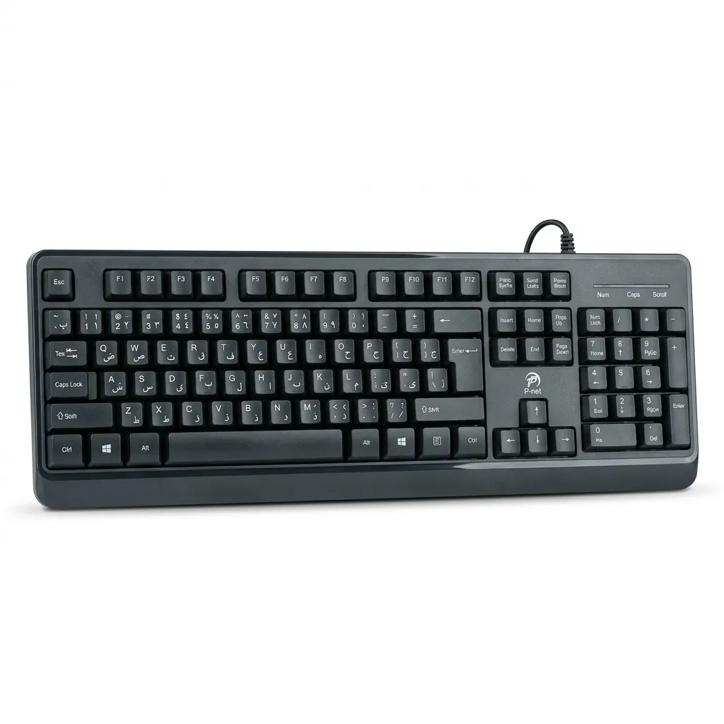 کیبورد سیم دار پی نت مدل KB-400