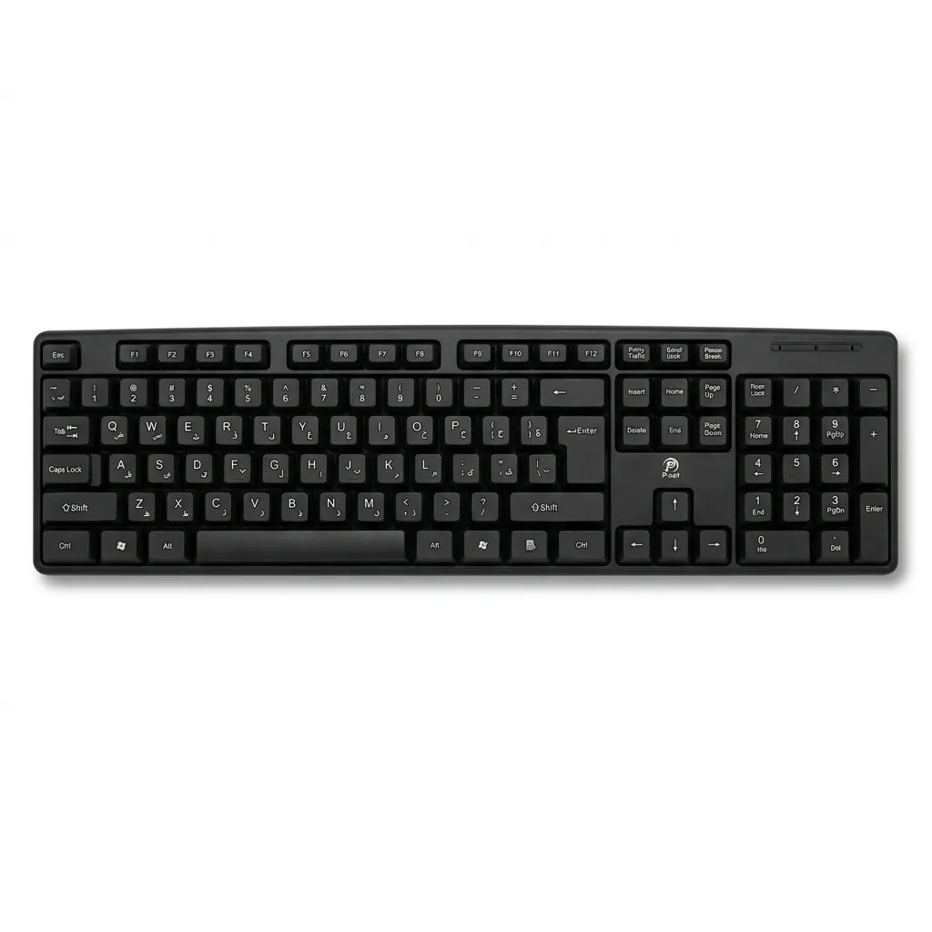 کیبورد سیم دار پی نت مدل KB-600