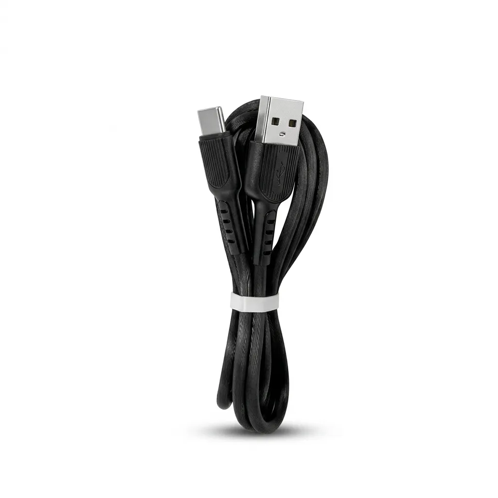 کابل دیتا و شارژ USB-A به Type-C پرووان مدل PCC290 رنگ مشکی