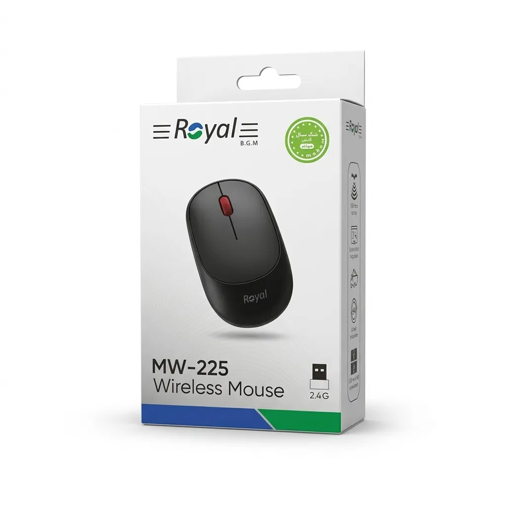 ماوس بی سیم رویال مدل MW-225