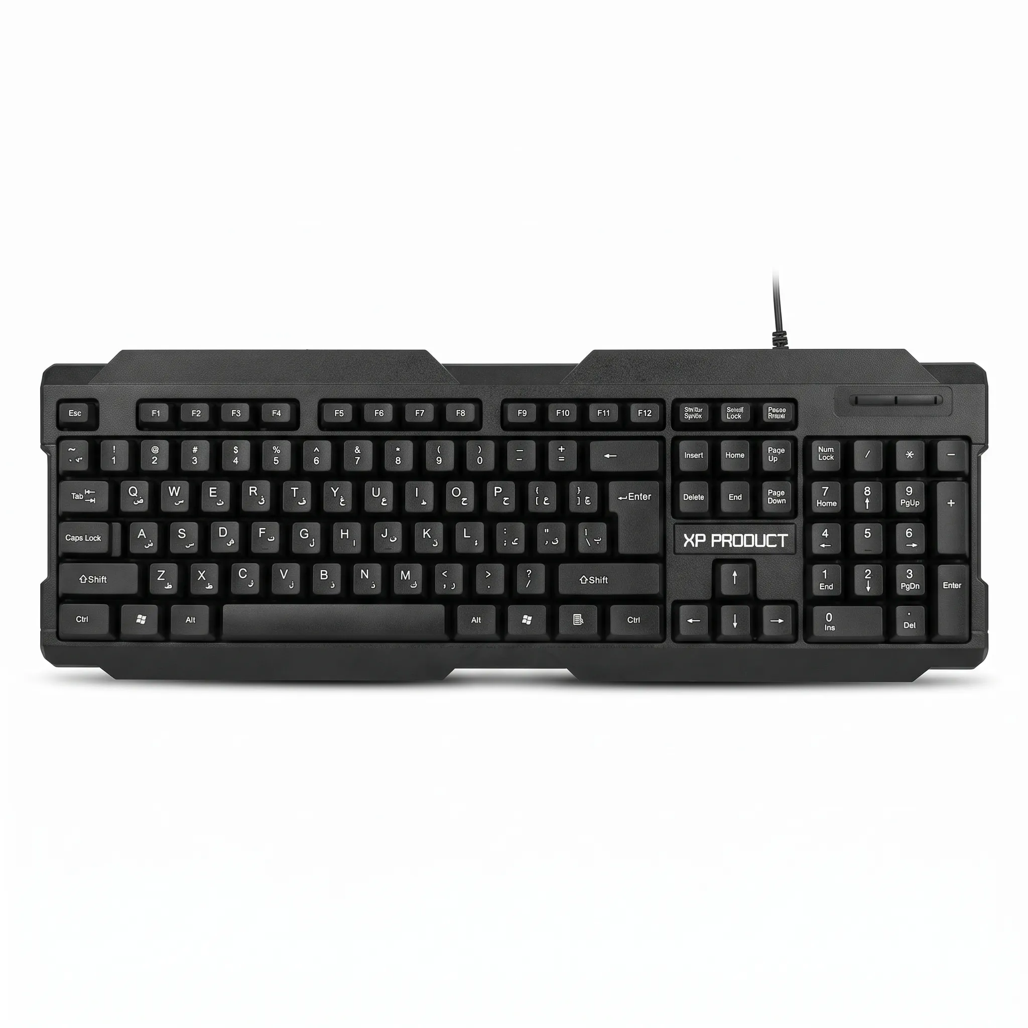 کیبورد باسیم ایکس پی پروداکت مدل XP-8600U نمای کامل